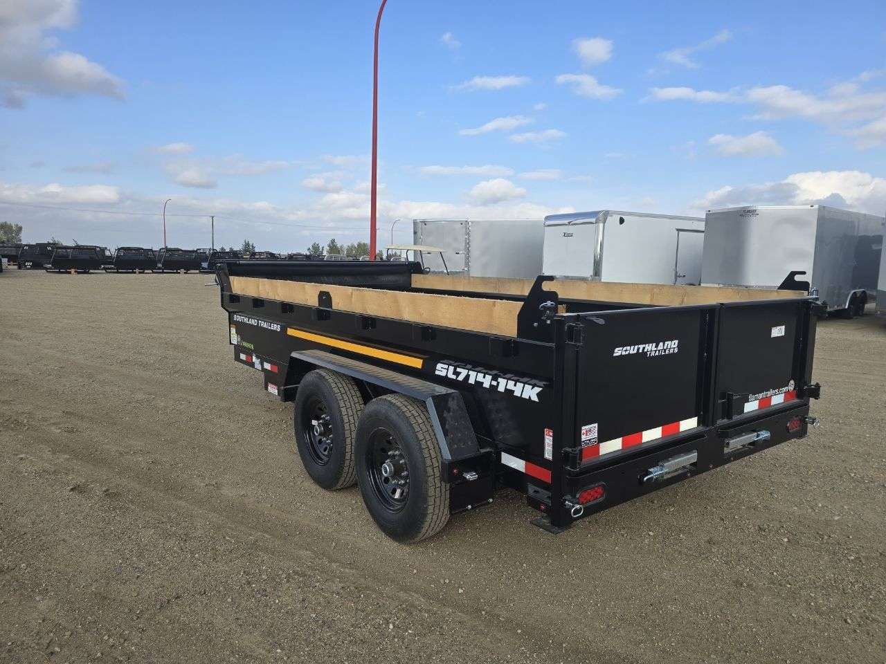 2026 Southland 14K 7' x 14' Dump Trailer