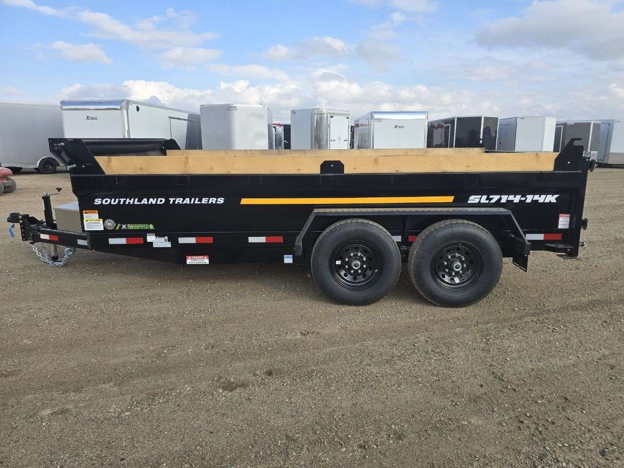 2026 Southland 14K 7' x 14' Dump Trailer