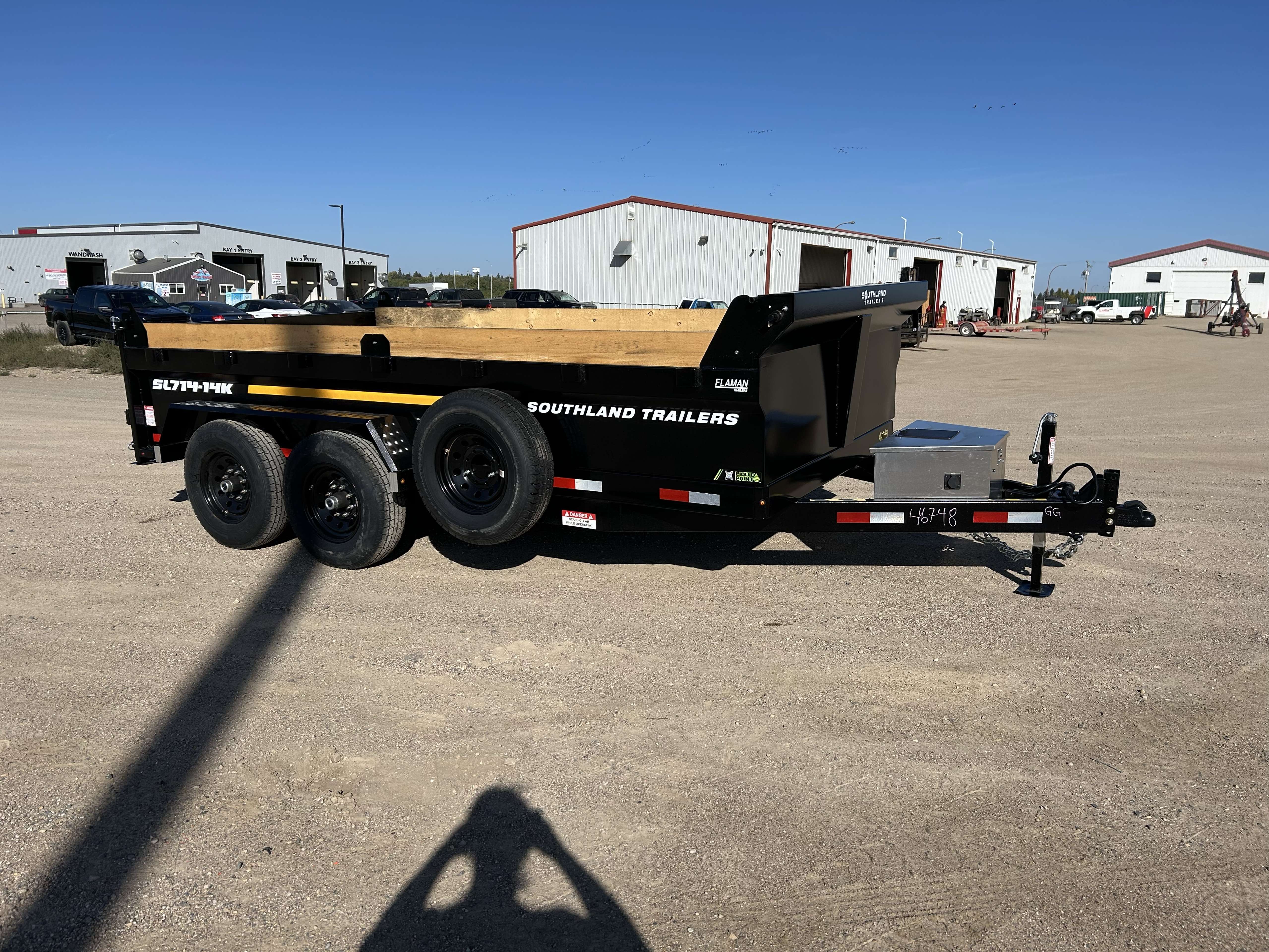 2026 Southland 14K 7' x 14' Dump Trailer