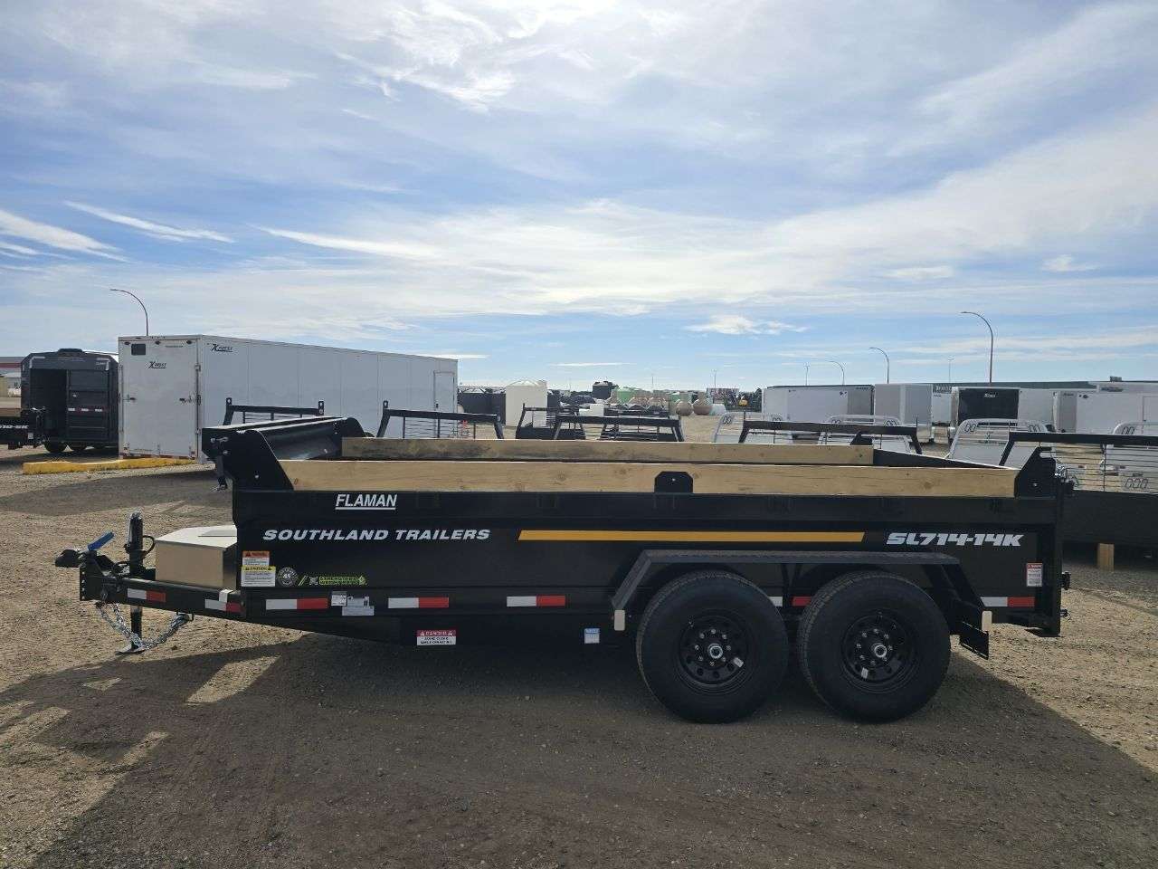 2026 Southland 14K 7' x 14' Dump Trailer