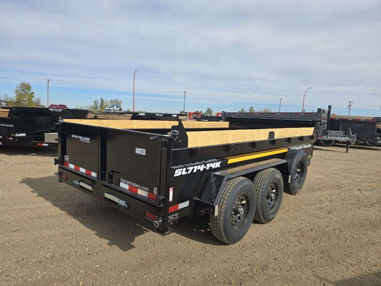 2026 Southland 14K 7' x 14' Dump Trailer
