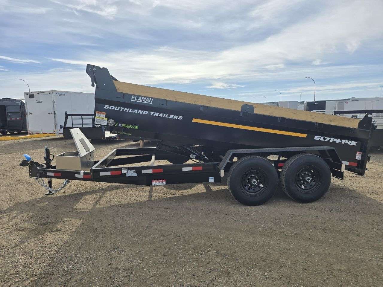 2026 Southland 14K 7' x 14' Dump Trailer