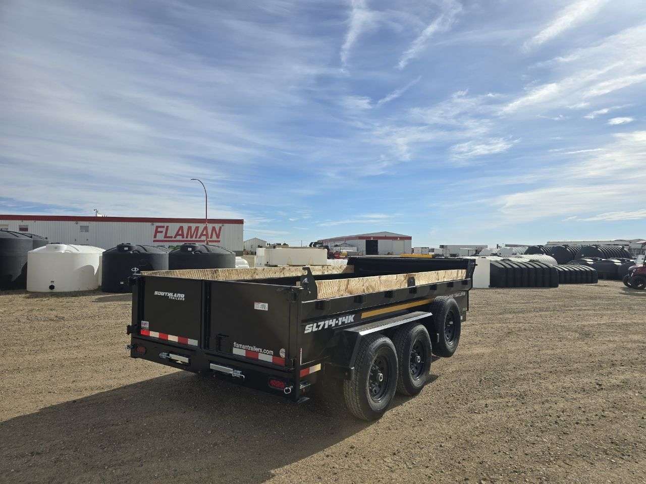 2026 Southland 14K 7' x 14' Dump Trailer