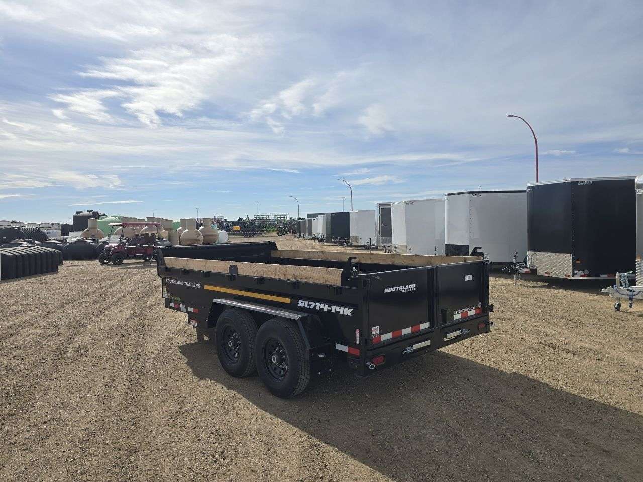 2026 Southland 14K 7' x 14' Dump Trailer