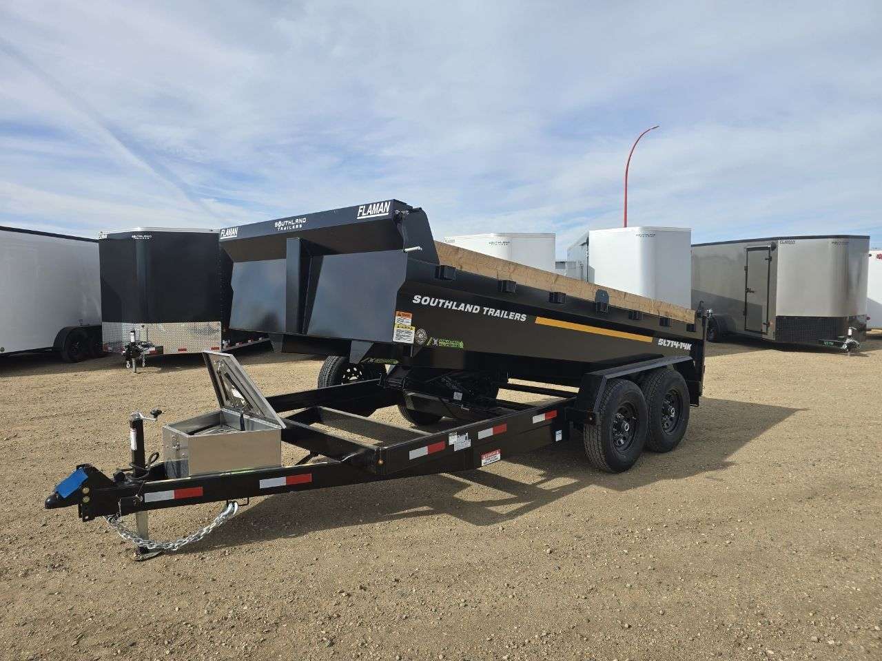 2026 Southland 14K 7' x 14' Dump Trailer