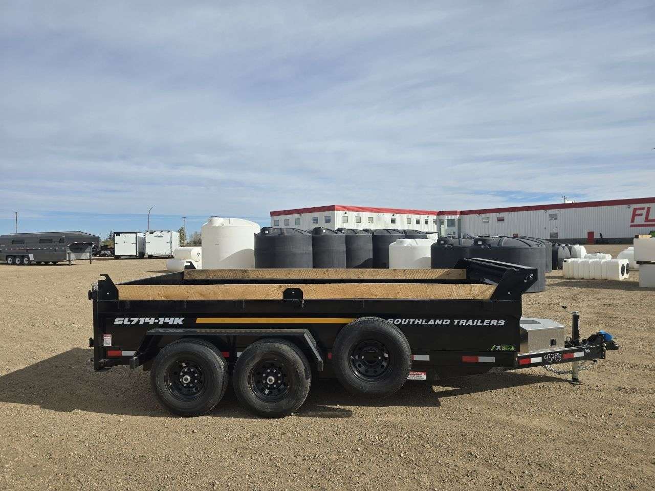 2026 Southland 14K 7' x 14' Dump Trailer