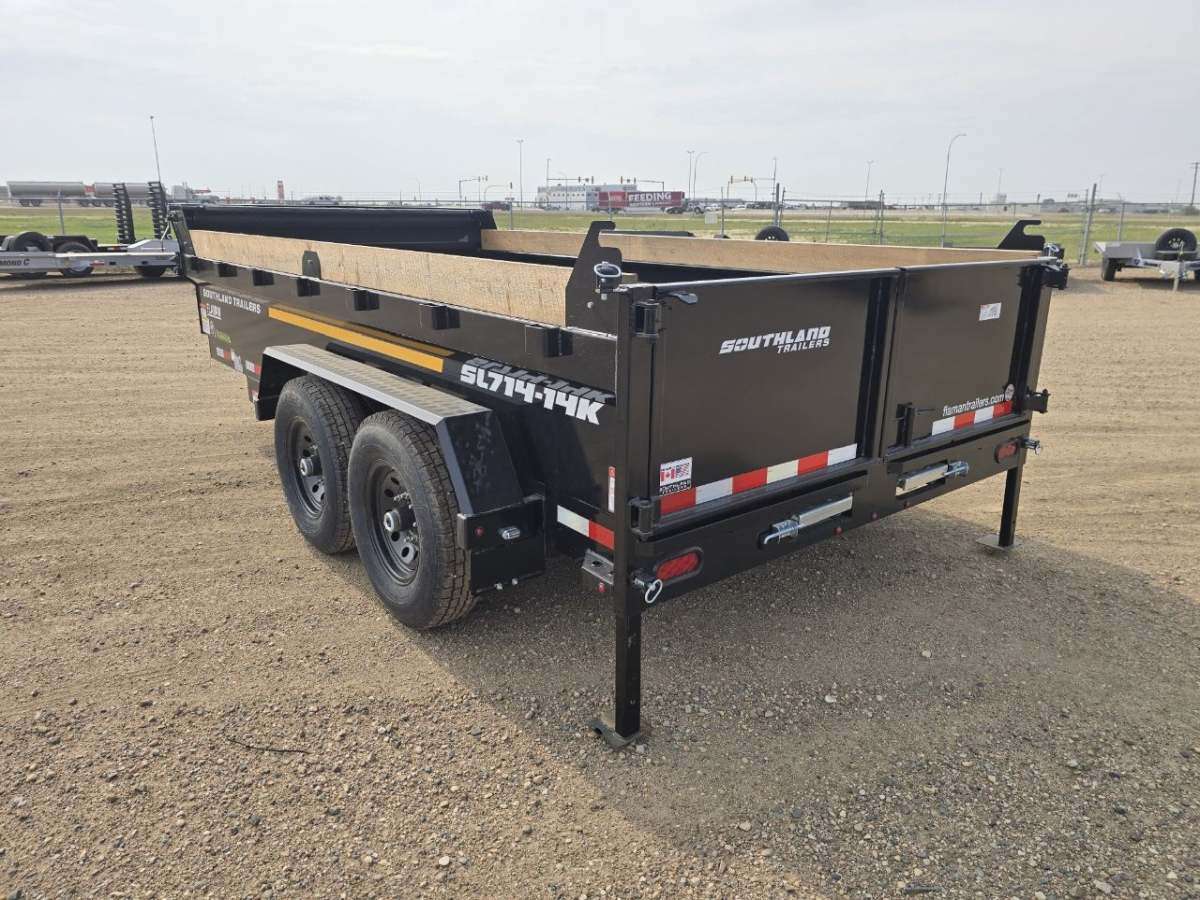 2026 Southland 14K 7' x 14' Dump Trailer