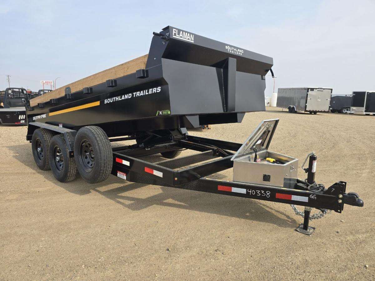 2026 Southland 14K 7' x 14' Dump Trailer