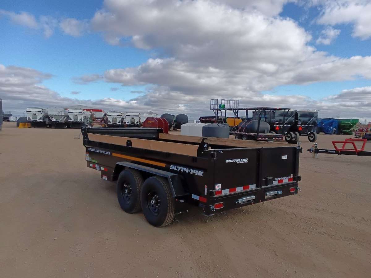 2026 Southland 14K 7' x 14' Dump Trailer