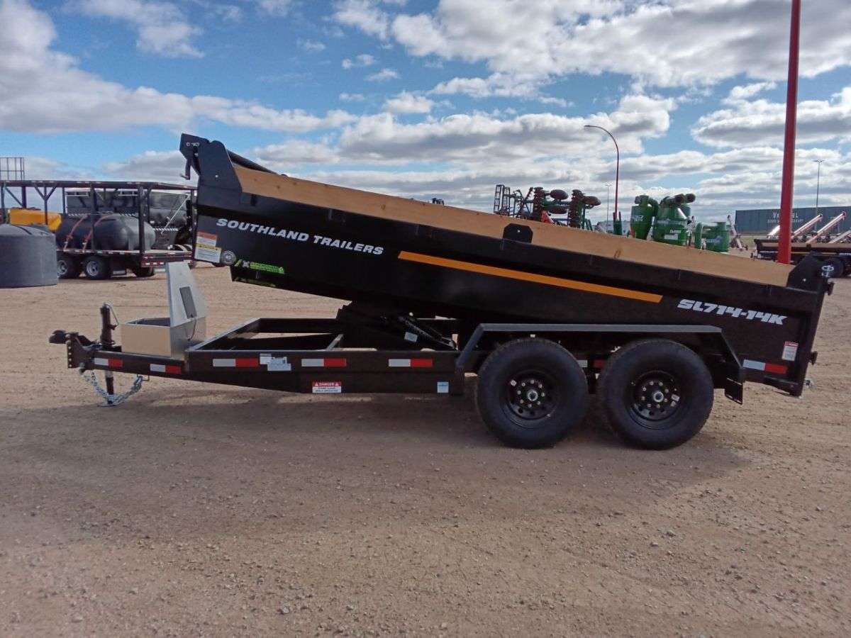 2026 Southland 14K 7' x 14' Dump Trailer