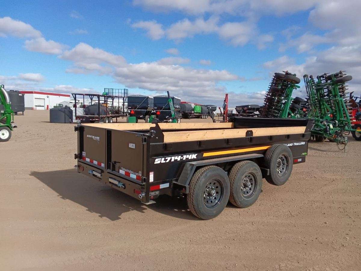 2026 Southland 14K 7' x 14' Dump Trailer