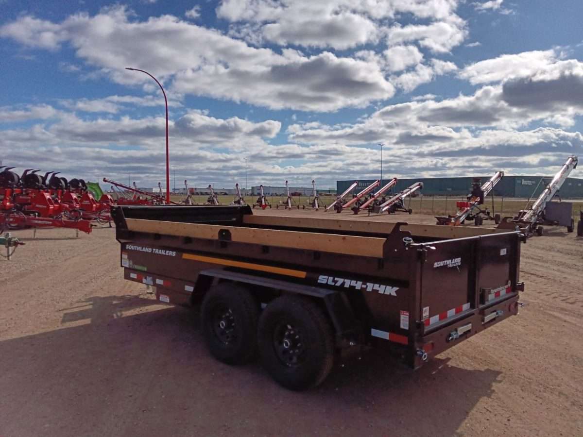 2026 Southland 14K 7' x 14' Dump Trailer