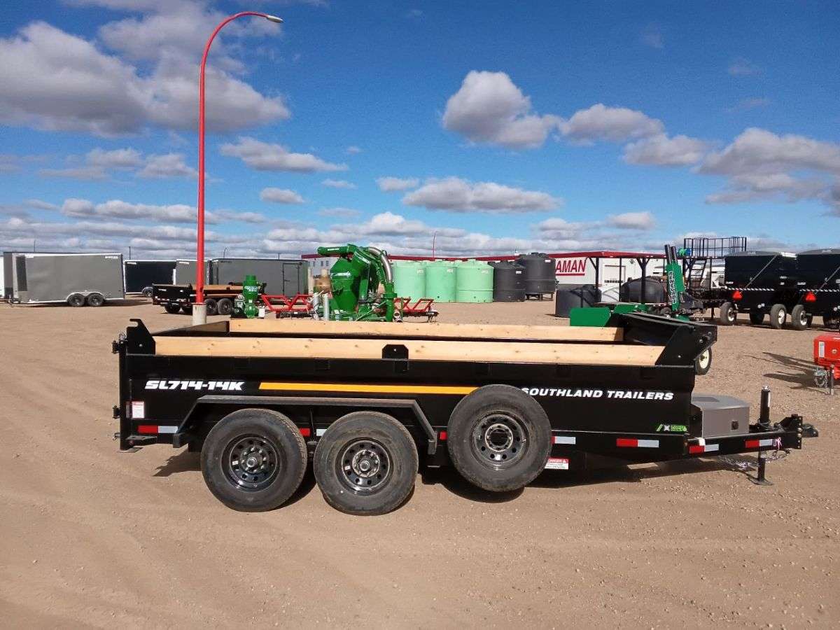 2026 Southland 14K 7' x 14' Dump Trailer