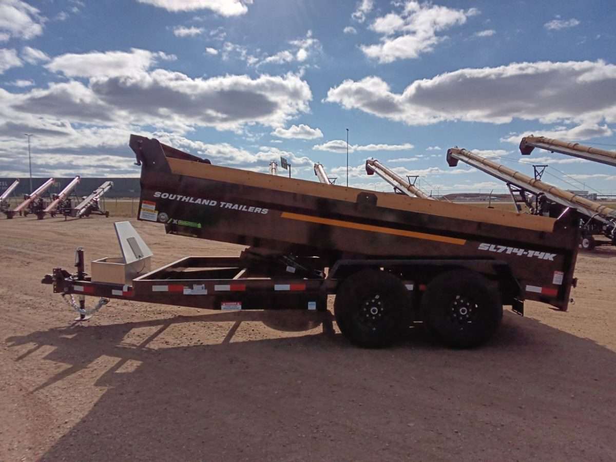 2026 Southland 14K 7' x 14' Dump Trailer