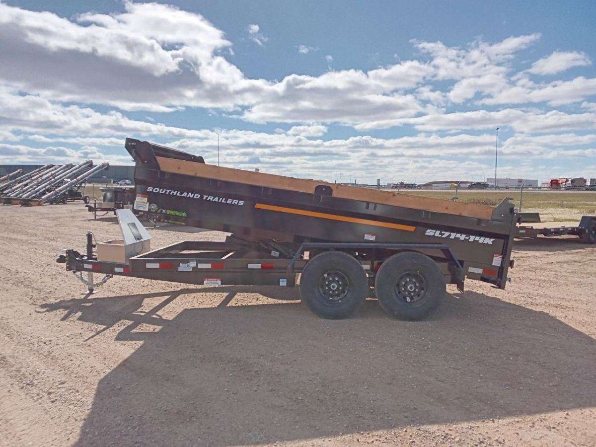 2026 Southland 14K 7' x 14' Dump Trailer