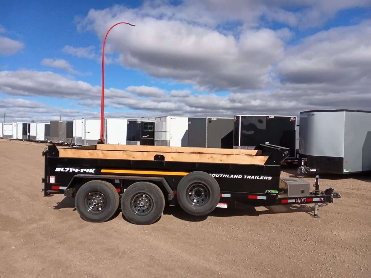 2026 Southland 14K 7' x 14' Dump Trailer