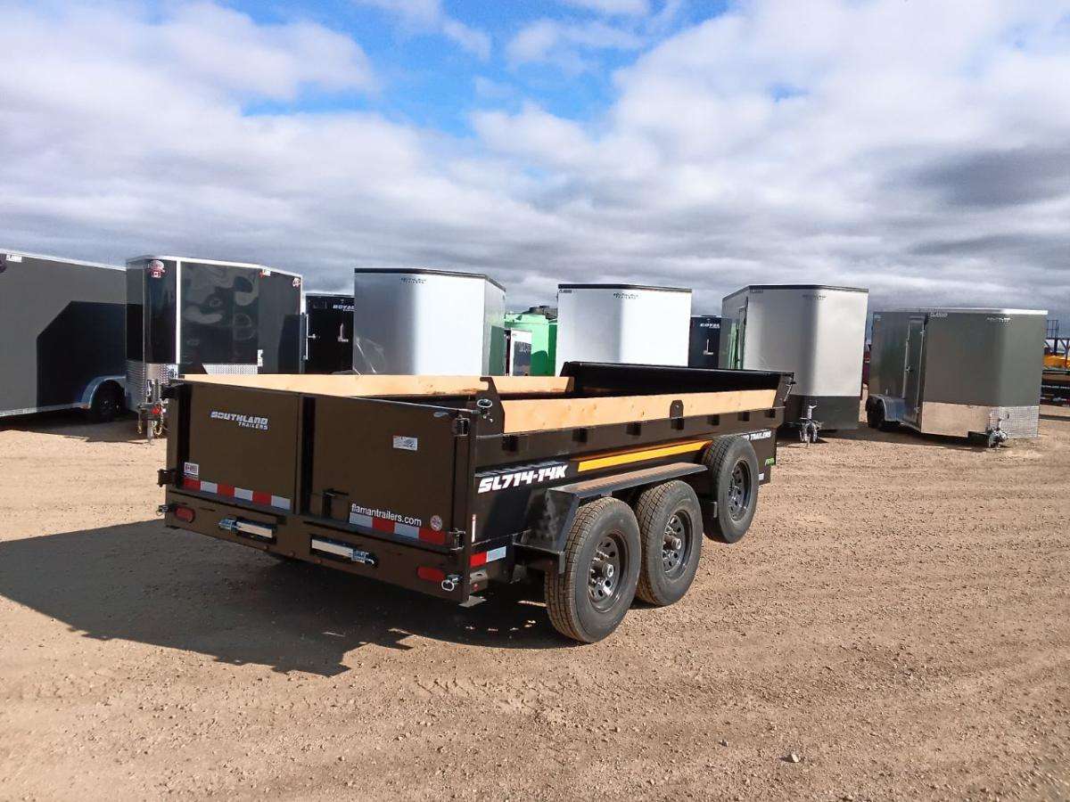 2026 Southland 14K 7' x 14' Dump Trailer