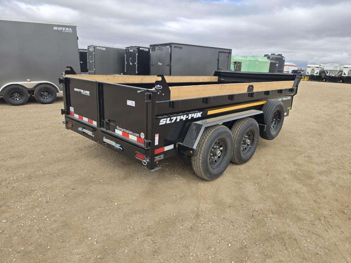 2026 Southland 14K 7' x 14' Dump Trailer