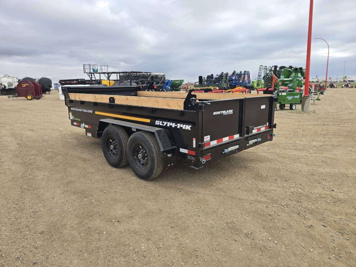 2026 Southland 14K 7' x 14' Dump Trailer