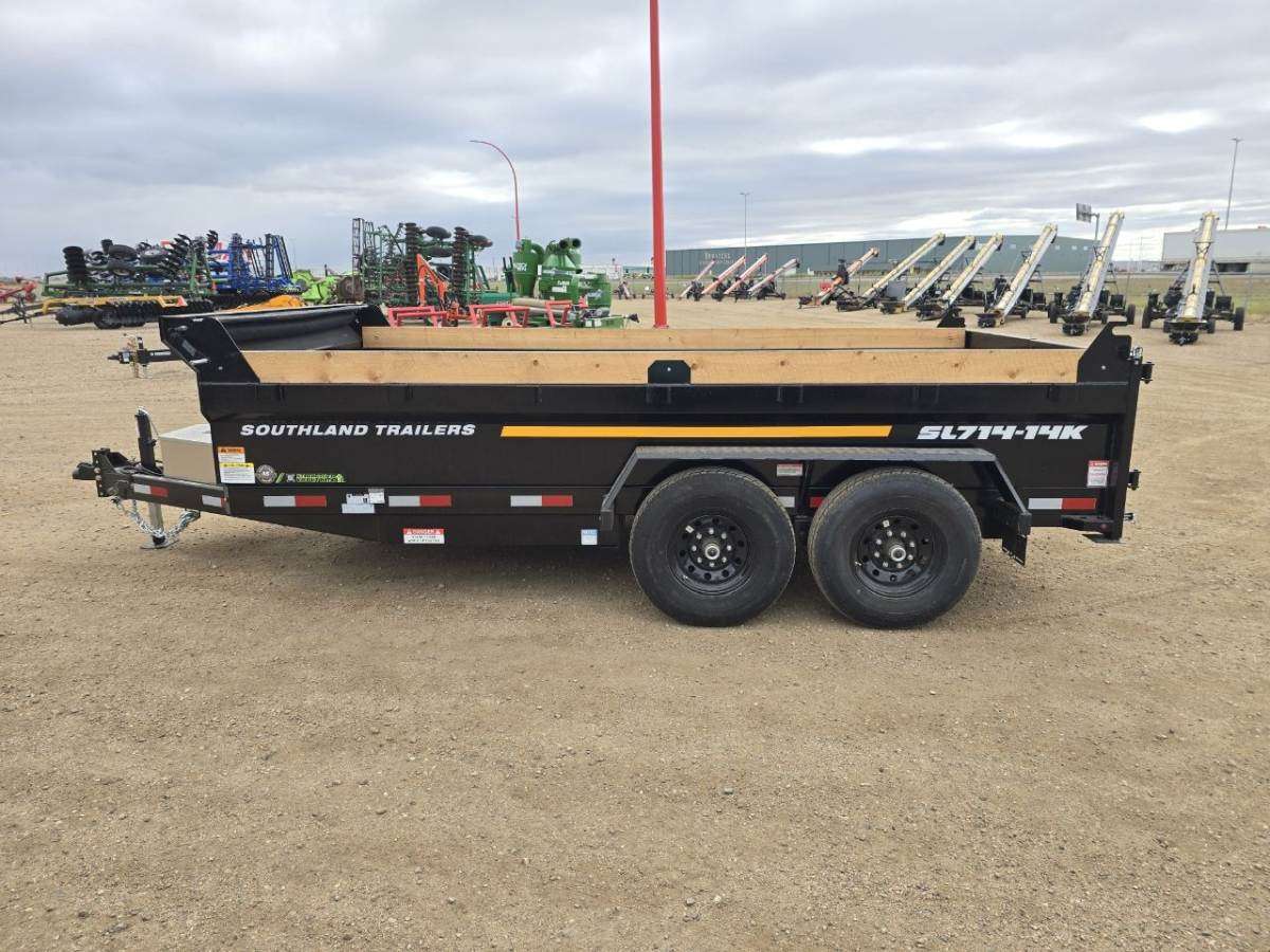 2026 Southland 14K 7' x 14' Dump Trailer