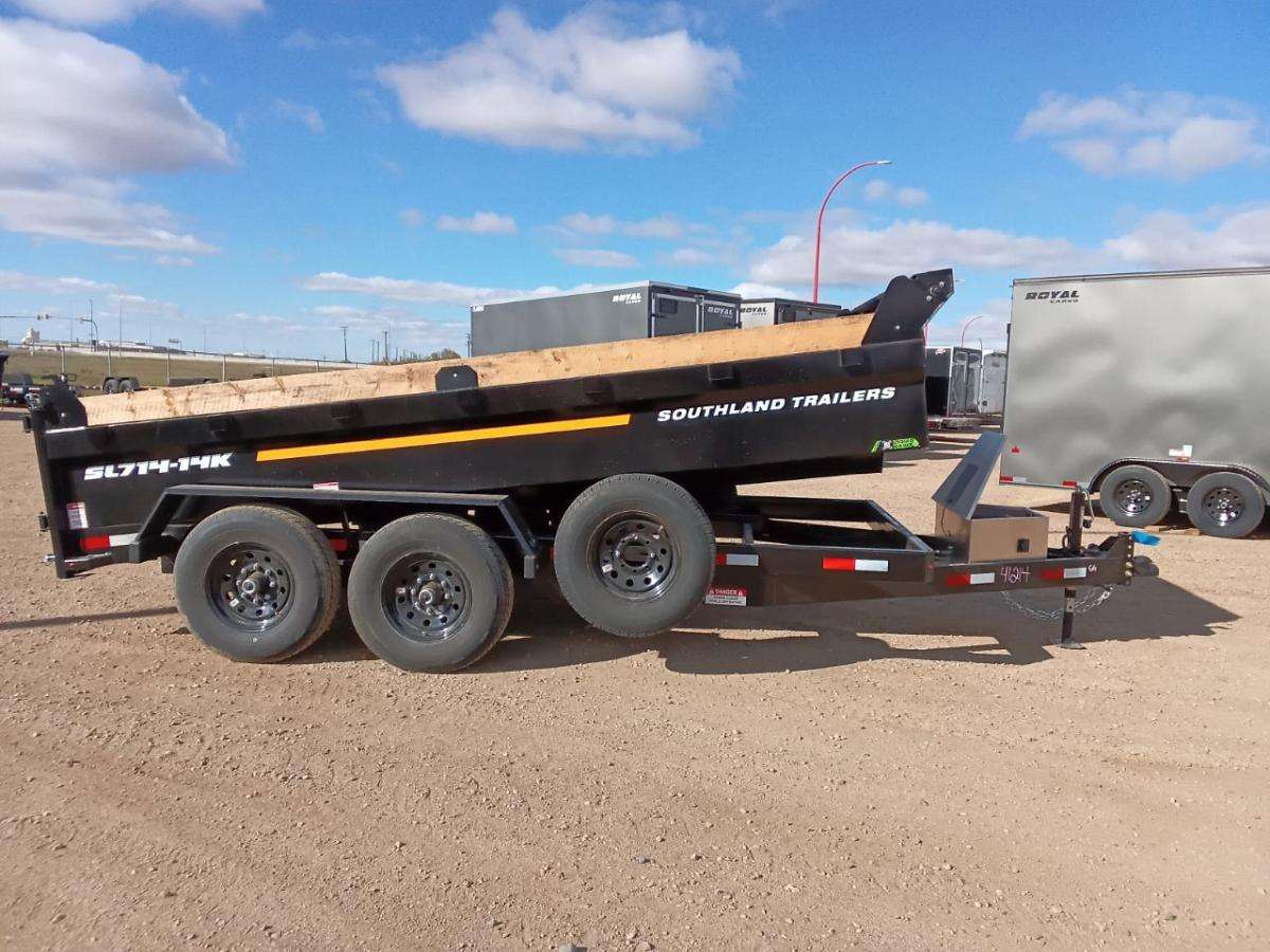 2026 Southland 14K 7' x 14' Dump Trailer