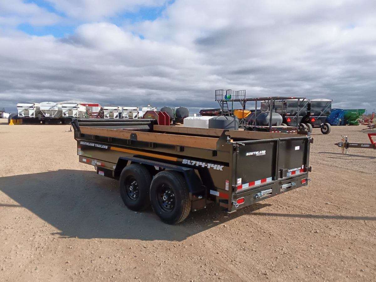 2026 Southland 14K 7' x 14' Dump Trailer