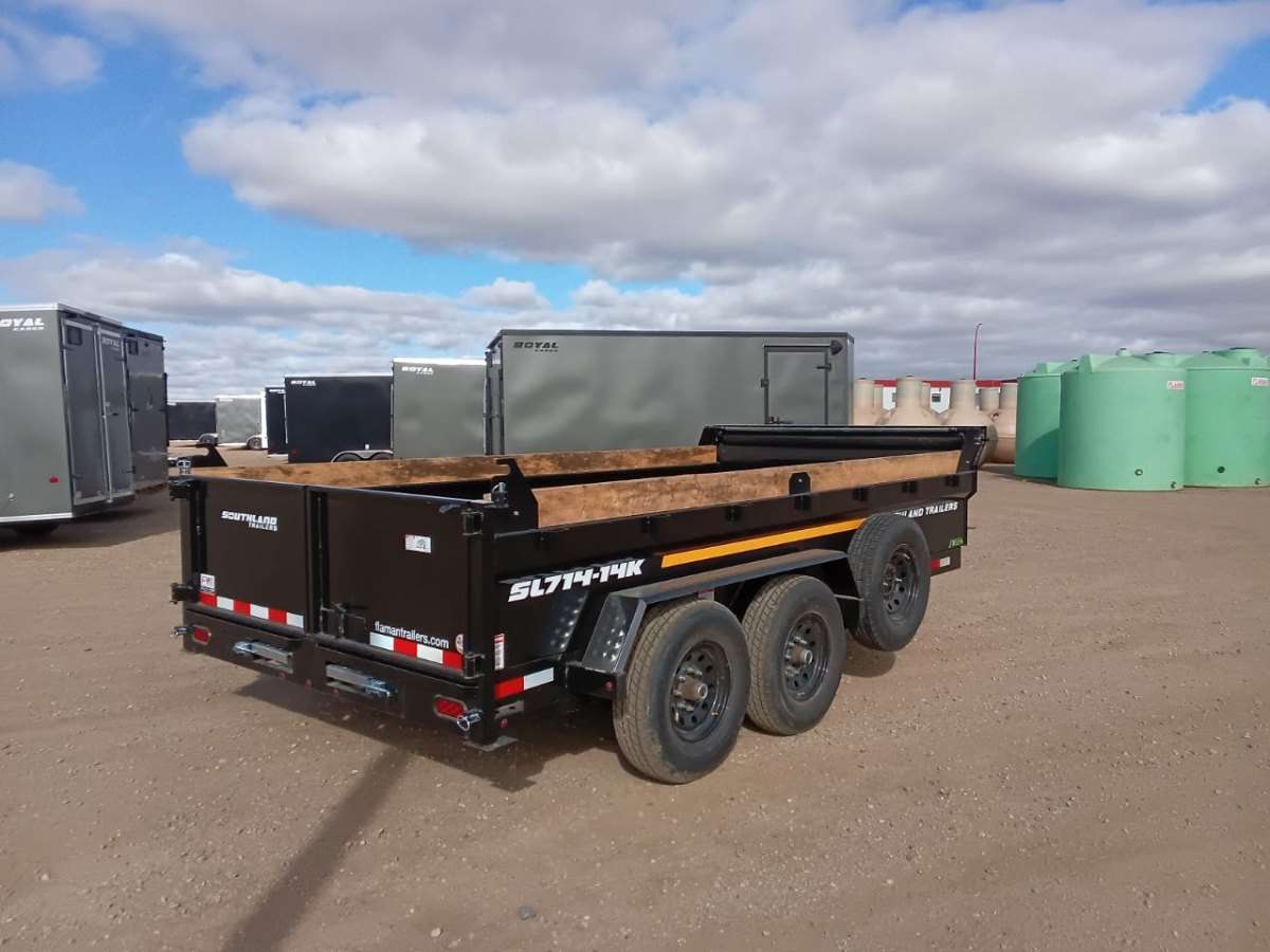 2026 Southland 14K 7' x 14' Dump Trailer