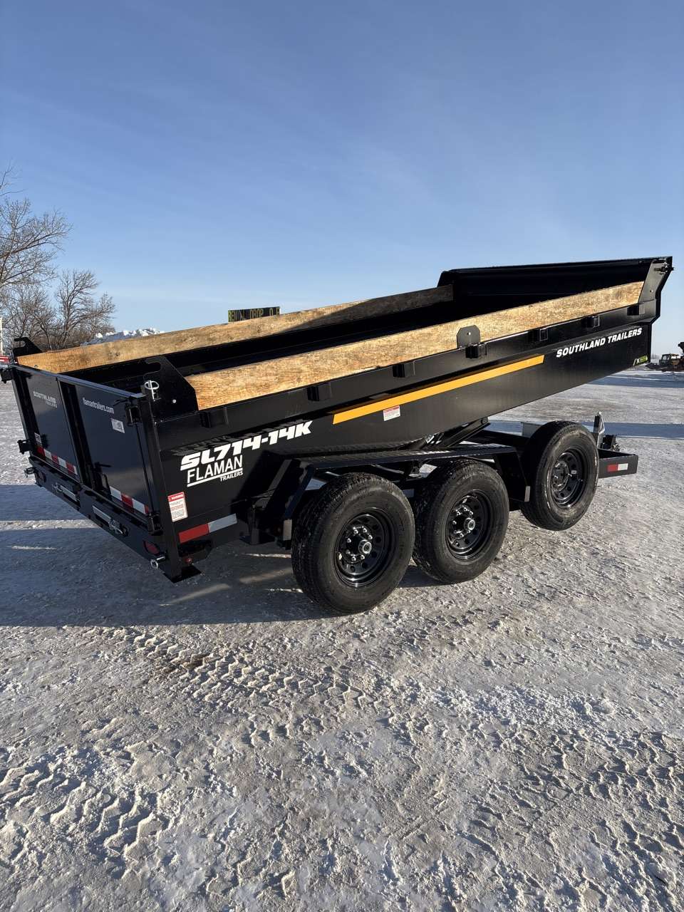 2026 Southland 14K 7' x 14' Dump Trailer