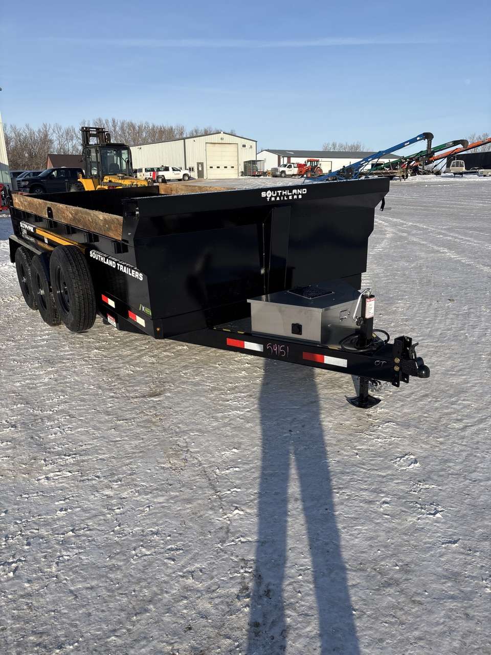 2026 Southland 14K 7' x 14' Dump Trailer