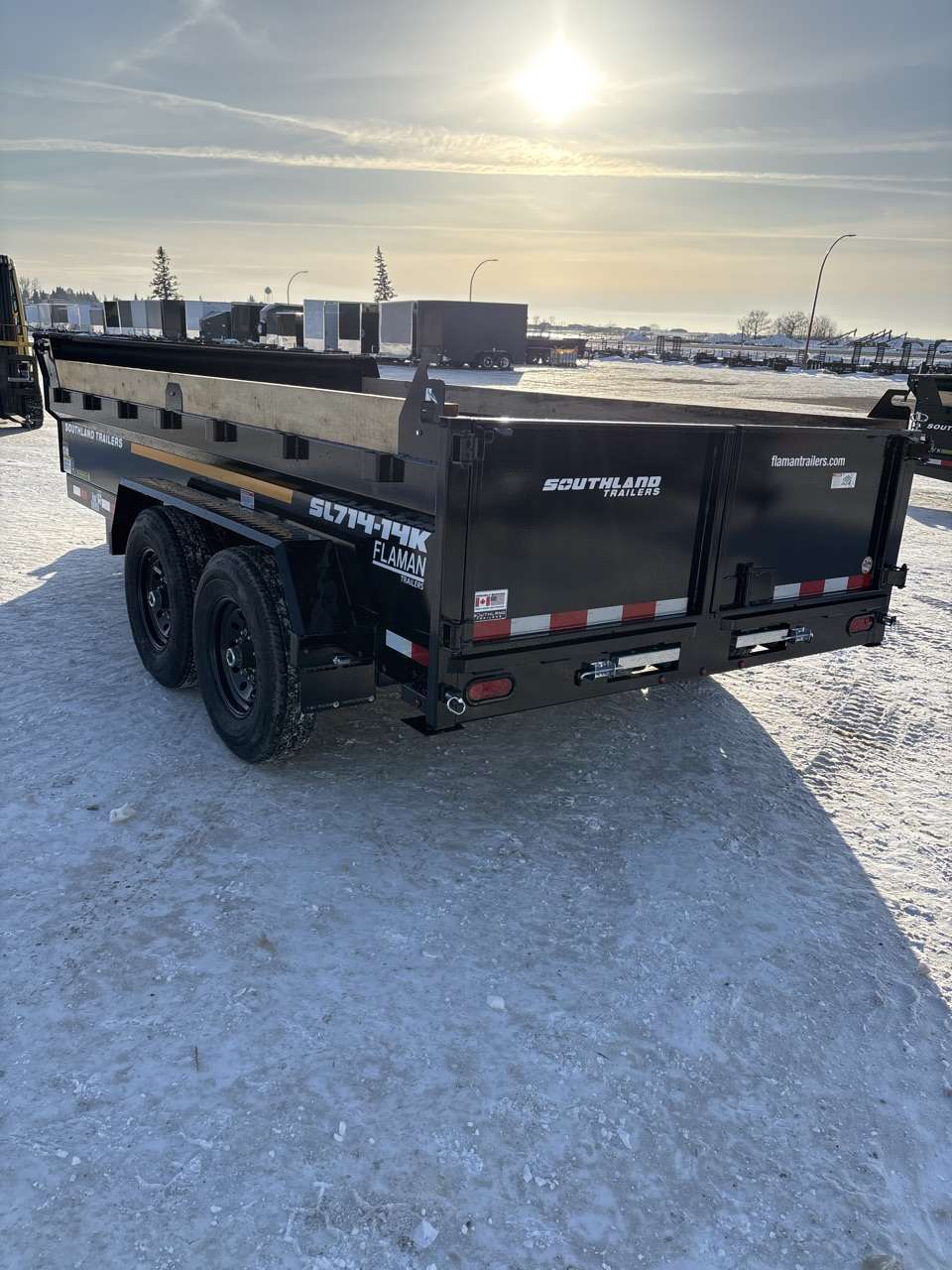 2026 Southland 14K 7' x 14' Dump Trailer