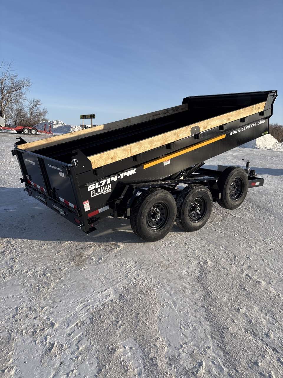 2026 Southland 14K 7' x 14' Dump Trailer