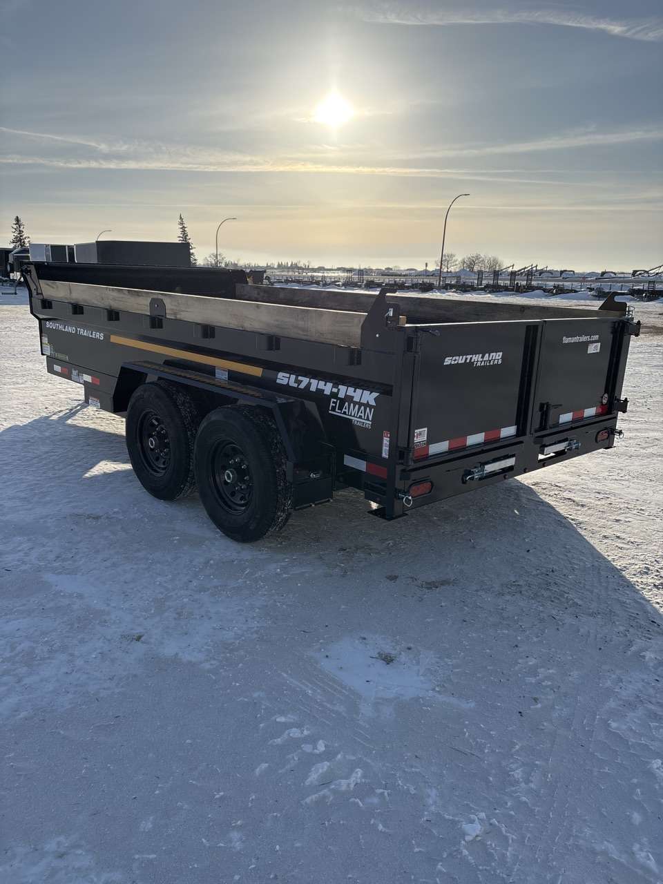2026 Southland 14K 7' x 14' Dump Trailer