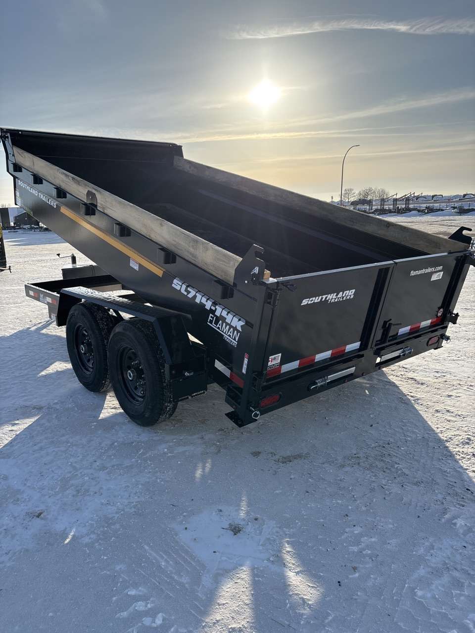 2026 Southland 14K 7' x 14' Dump Trailer