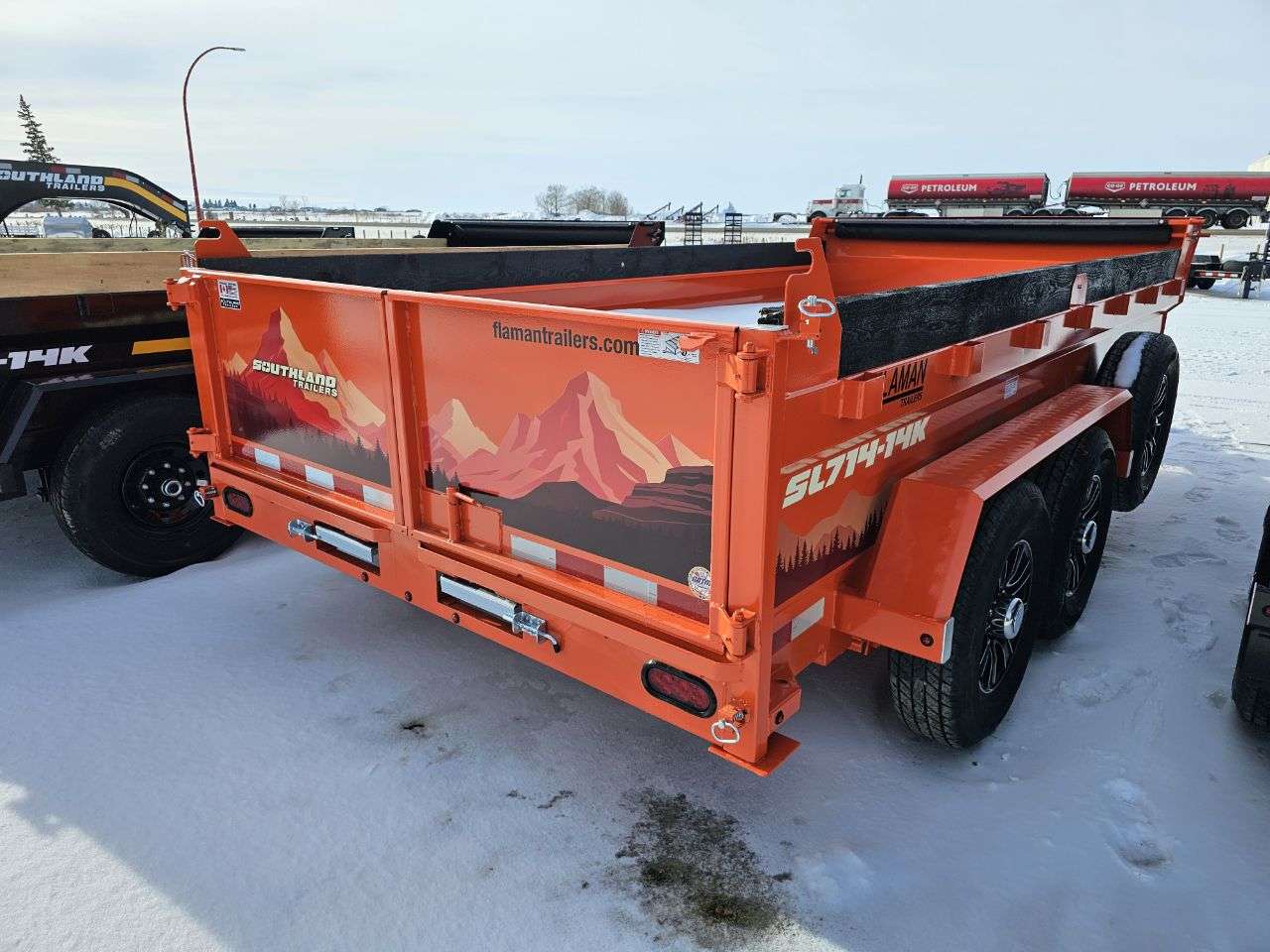 2026 Southland 14K 7' x 14' Dump Trailer