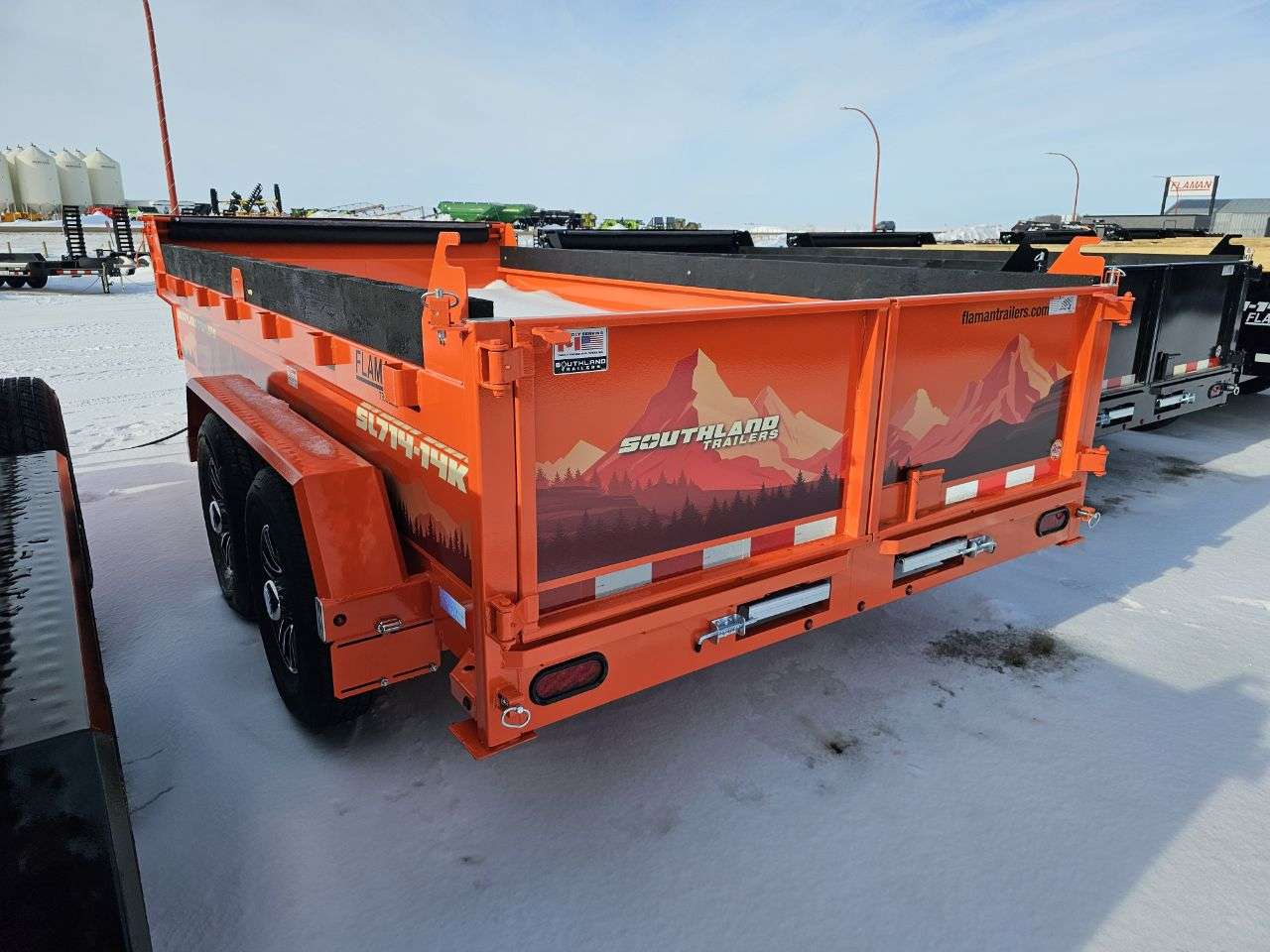 2026 Southland 14K 7' x 14' Dump Trailer