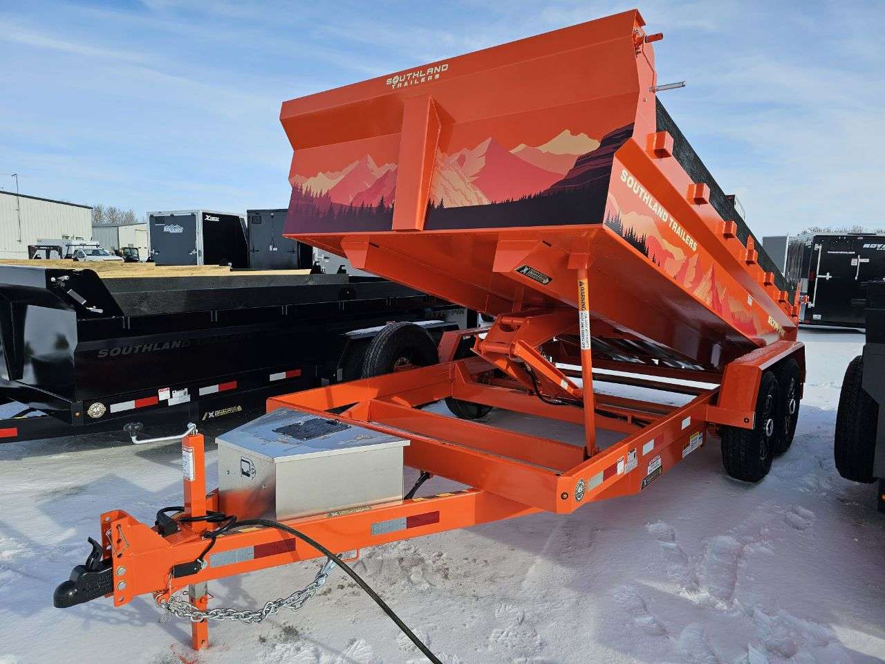 2026 Southland 14K 7' x 14' Dump Trailer