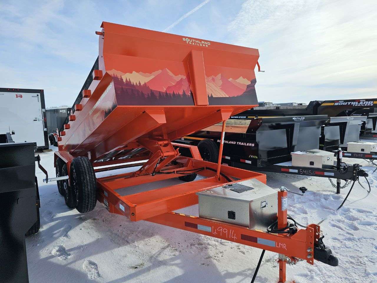 2026 Southland 14K 7' x 14' Dump Trailer