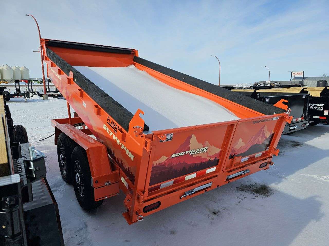 2026 Southland 14K 7' x 14' Dump Trailer