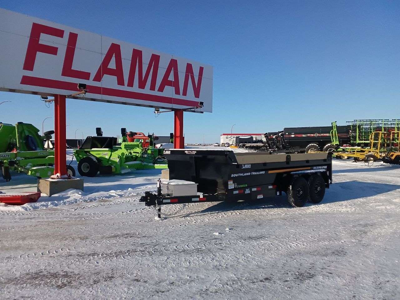 2026 Southland 14K 7' x 14' Dump Trailer