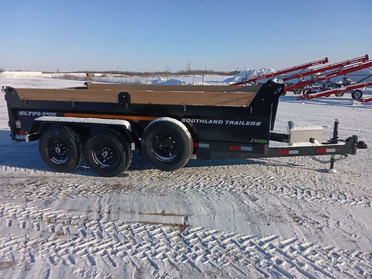 2026 Southland 14K 7' x 14' Dump Trailer