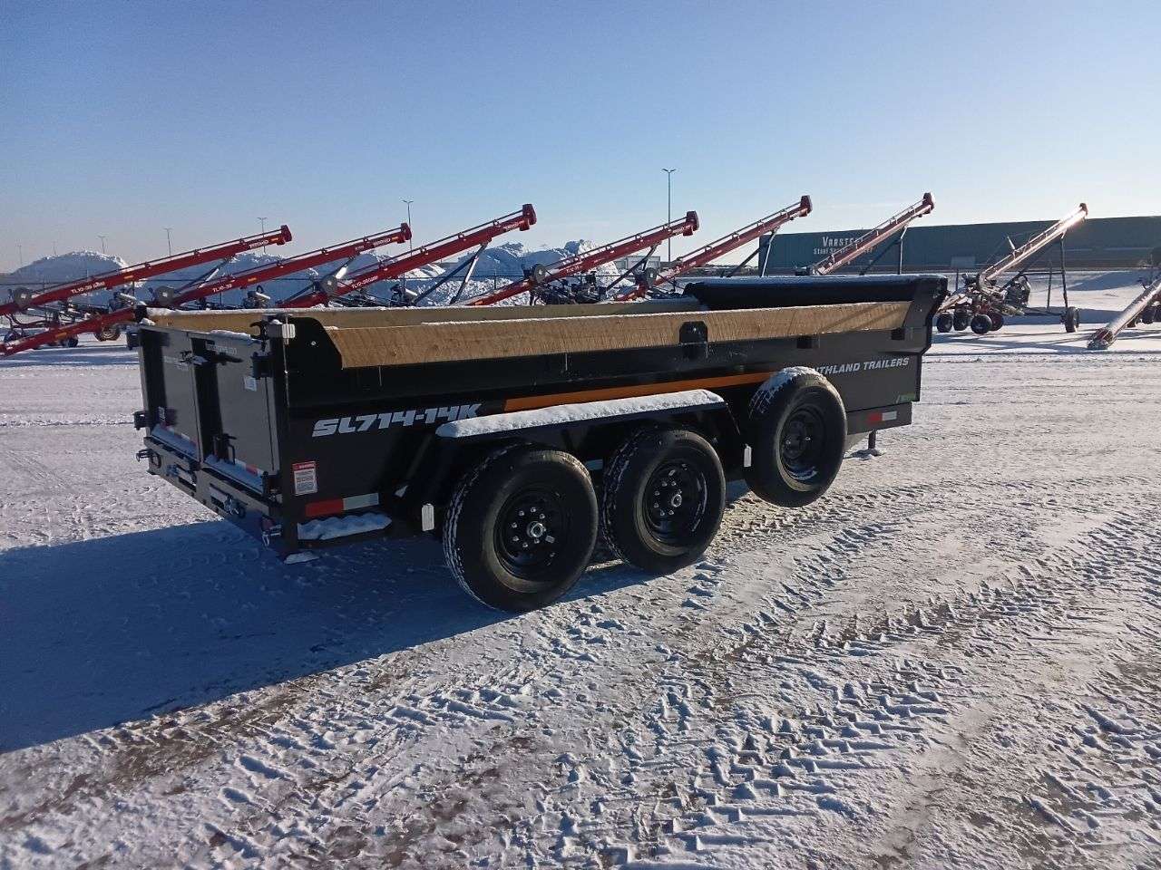 2026 Southland 14K 7' x 14' Dump Trailer