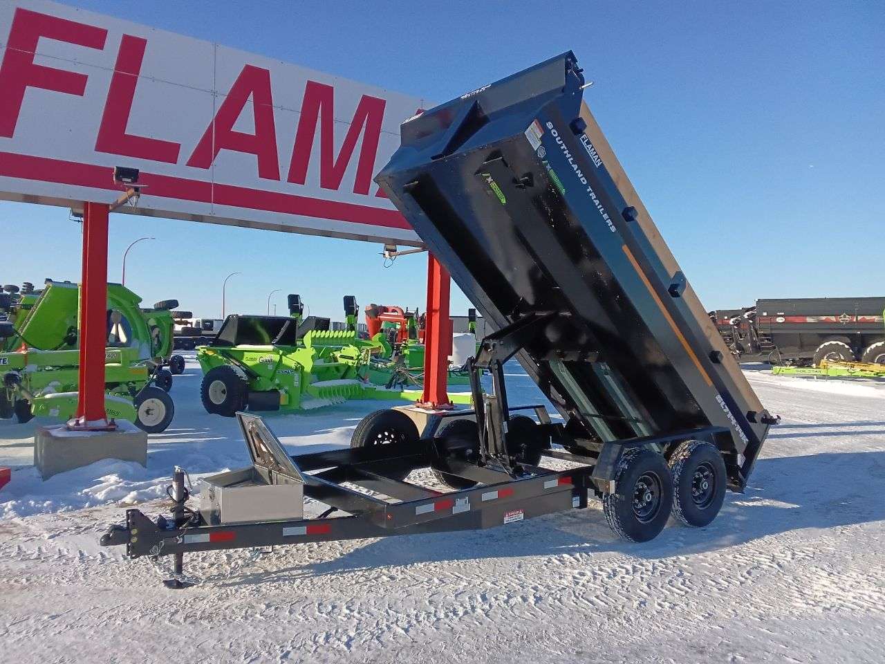 2026 Southland 14K 7' x 14' Dump Trailer