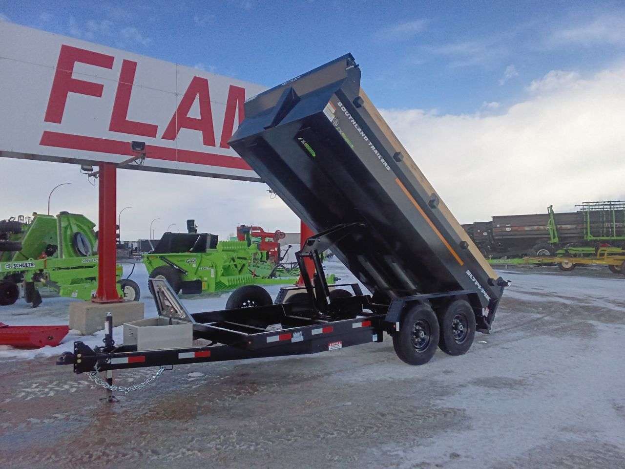 2026 Southland 14K 7' x 14' Dump Trailer