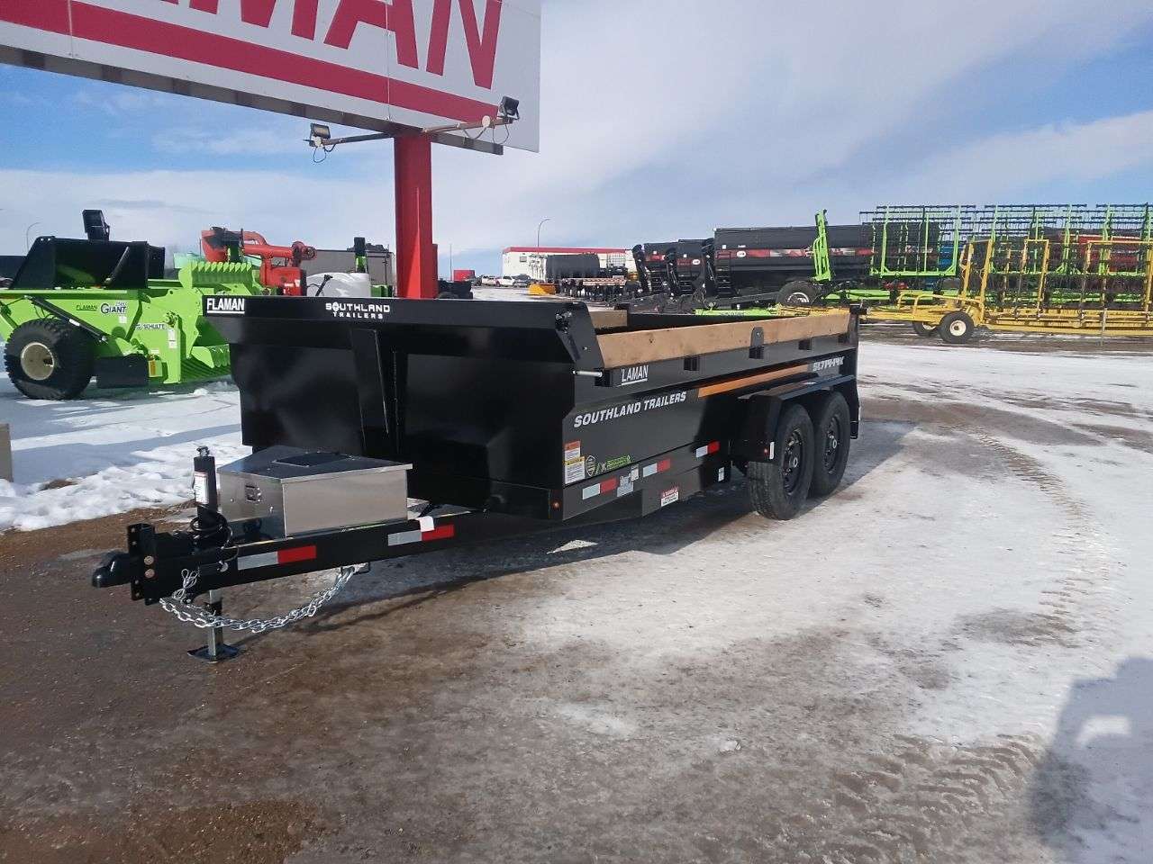 2026 Southland 14K 7' x 14' Dump Trailer