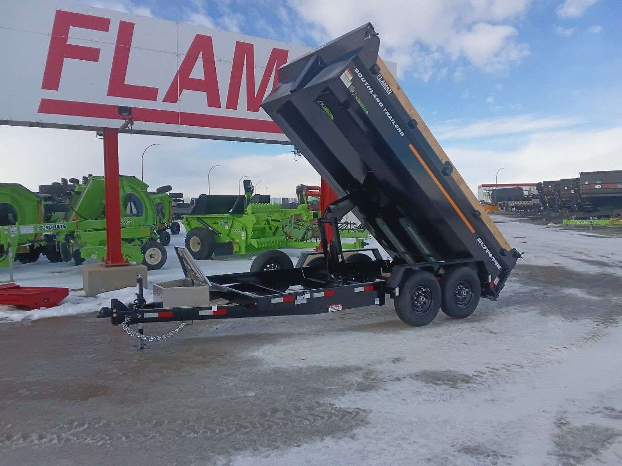 2026 Southland 14K 7' x 14' Dump Trailer