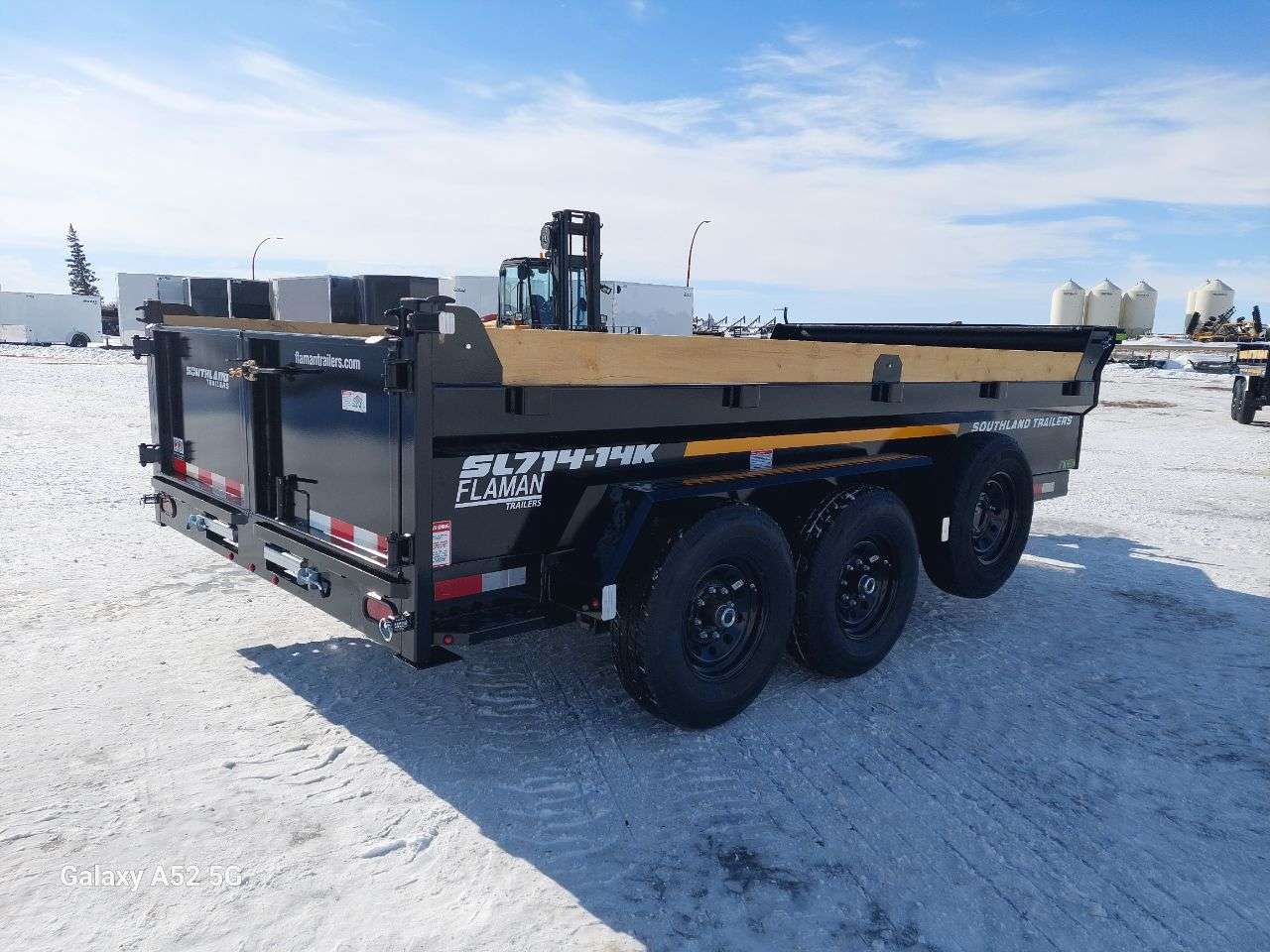 2026 Southland 14K 7' x 14' Dump Trailer