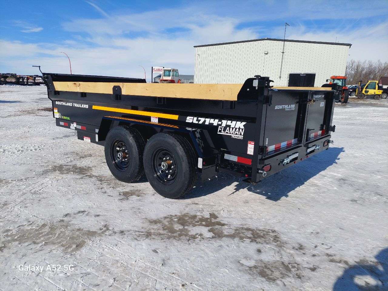 2026 Southland 14K 7' x 14' Dump Trailer