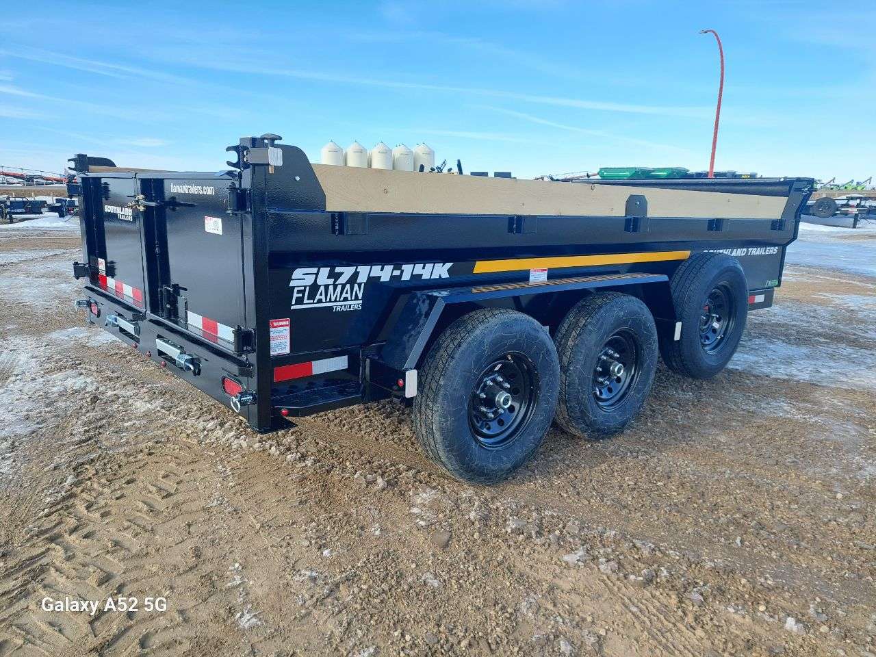 2026 Southland 14K 7' x 14' Dump Trailer