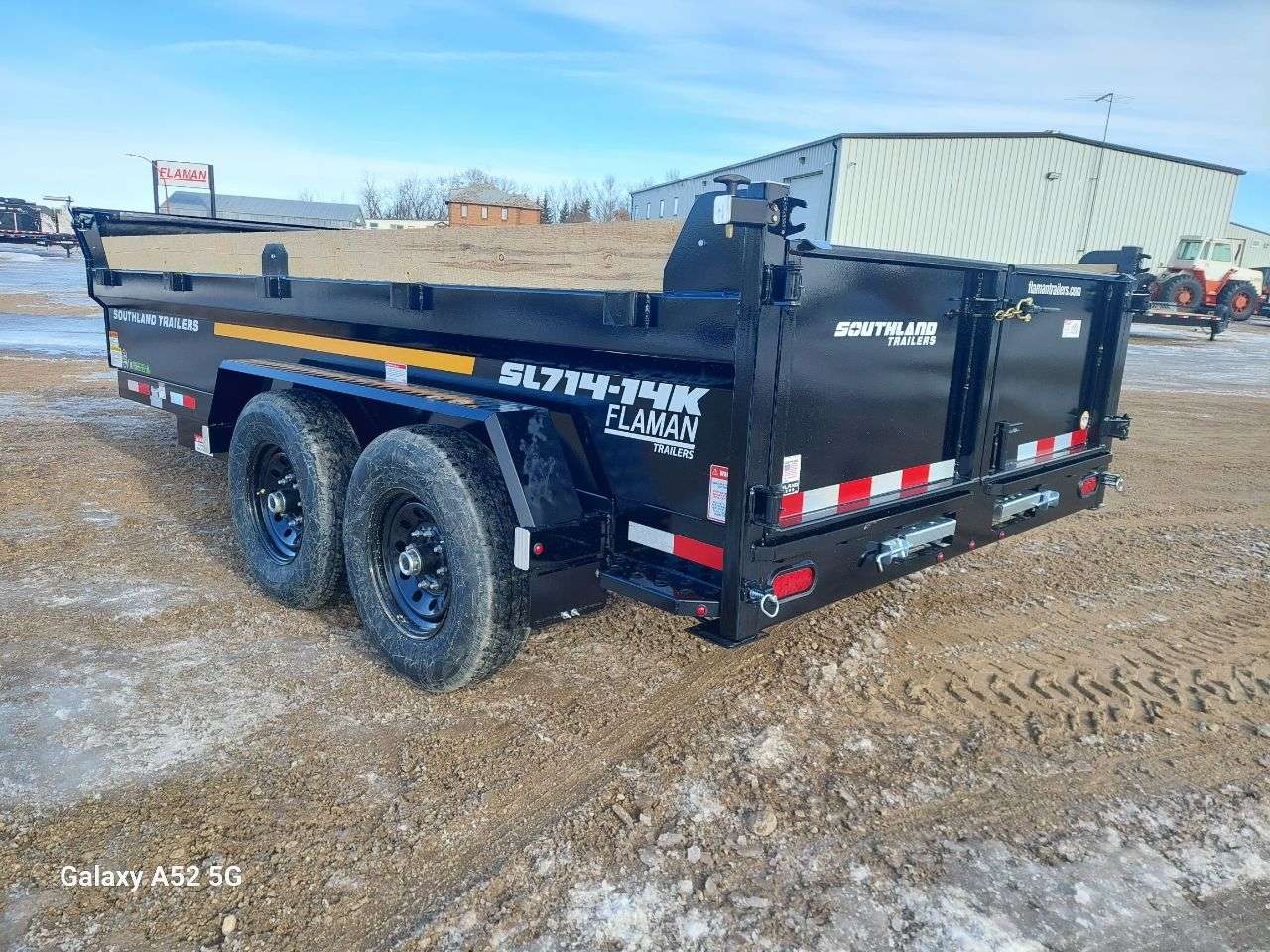 2026 Southland 14K 7' x 14' Dump Trailer