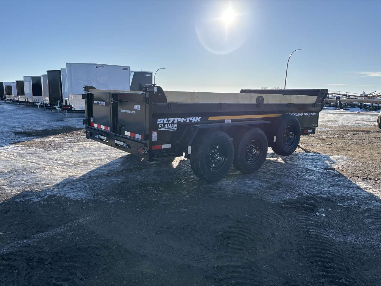 2026 Southland 14K 7' x 14' Dump Trailer